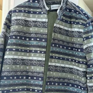 Set-Women’s size 20 AlfredDunnerjacket and green pants size 20 elastic back.